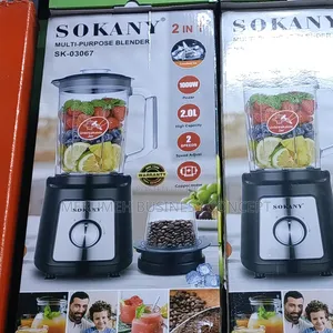 2in1 Sokany Sk-03067 Blender With Grinder