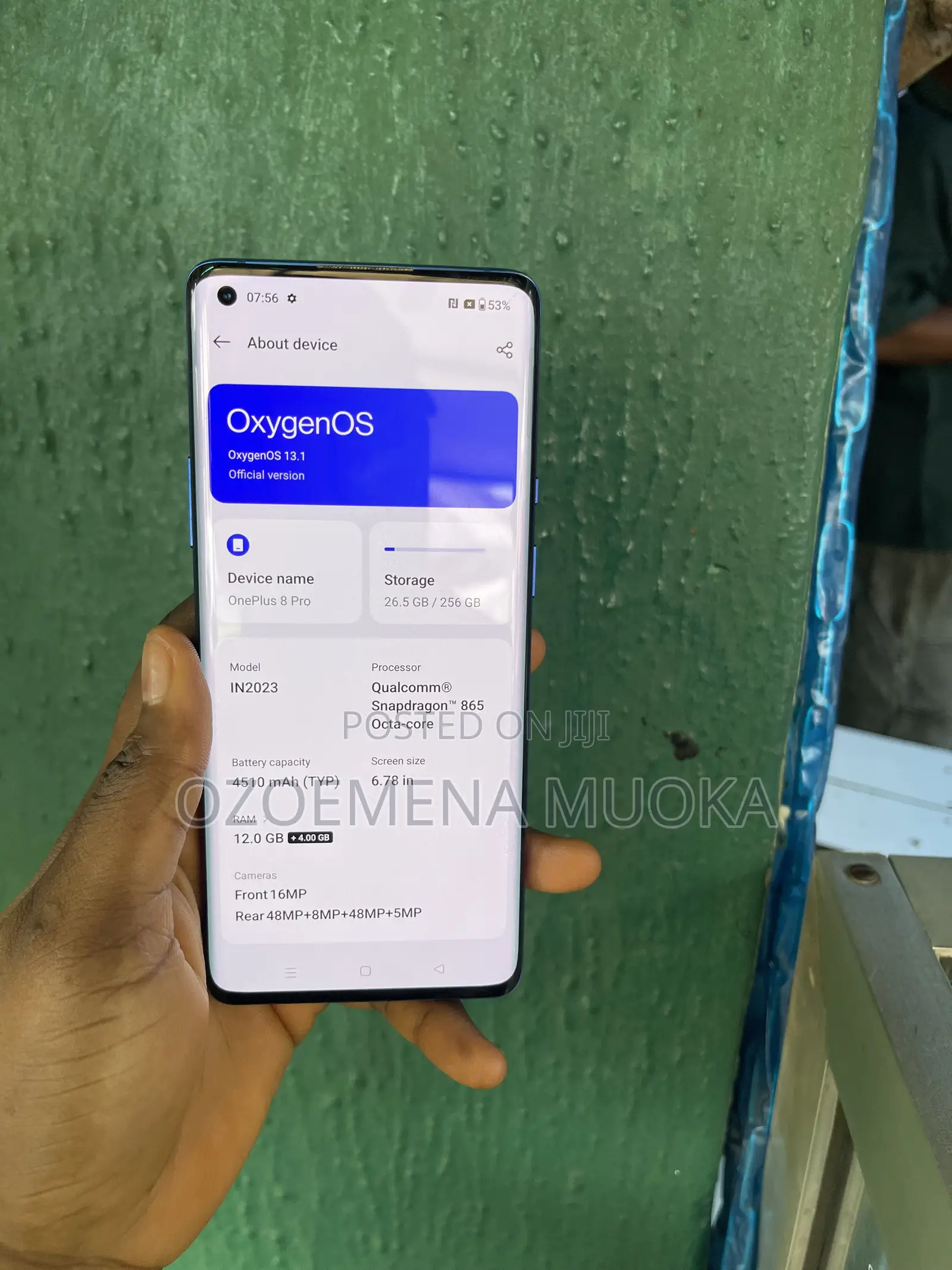 OnePlus 8 Pro 256 GB Blue