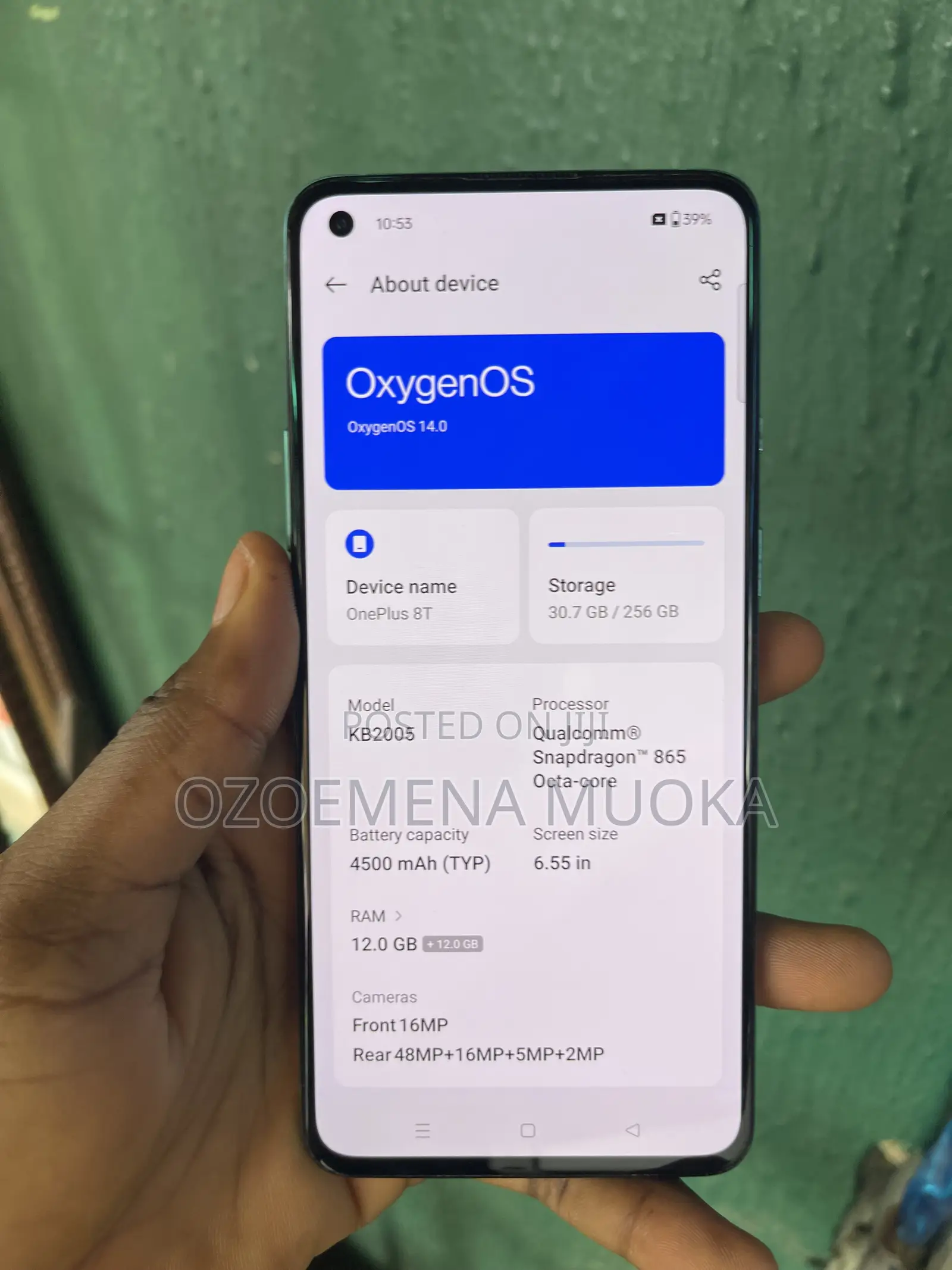 OnePlus 8T 256 GB Green