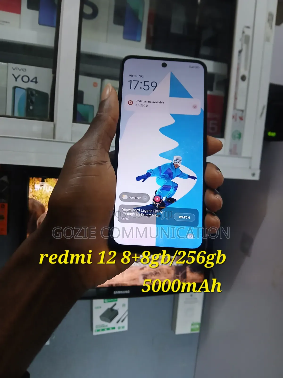 Xiaomi Redmi 12 256 GB Black