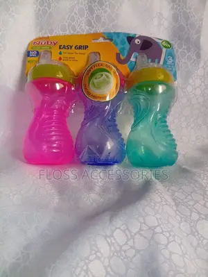 Nuby No-Spill Easy Grip Soft Spout Sippy Cup