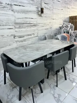 Stylish Six Seaters Dinning Table With Chair Set