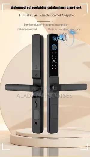Tuya Smart Lock Waterproof Fingerprint Digital Door Lock With Camera
