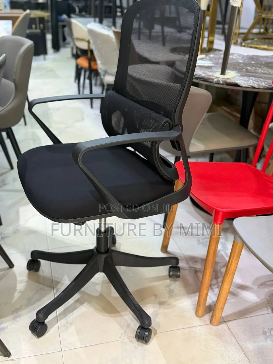 Ergonomic Mesh Office Chair With Lumbar Support