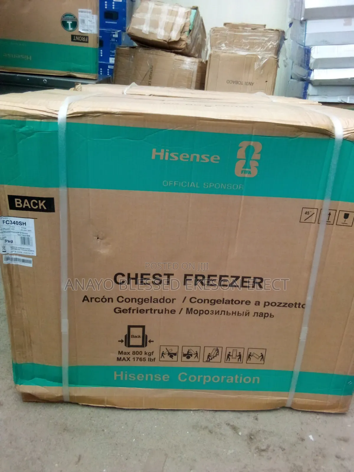 Hisense Deep Freezer Original 4ft