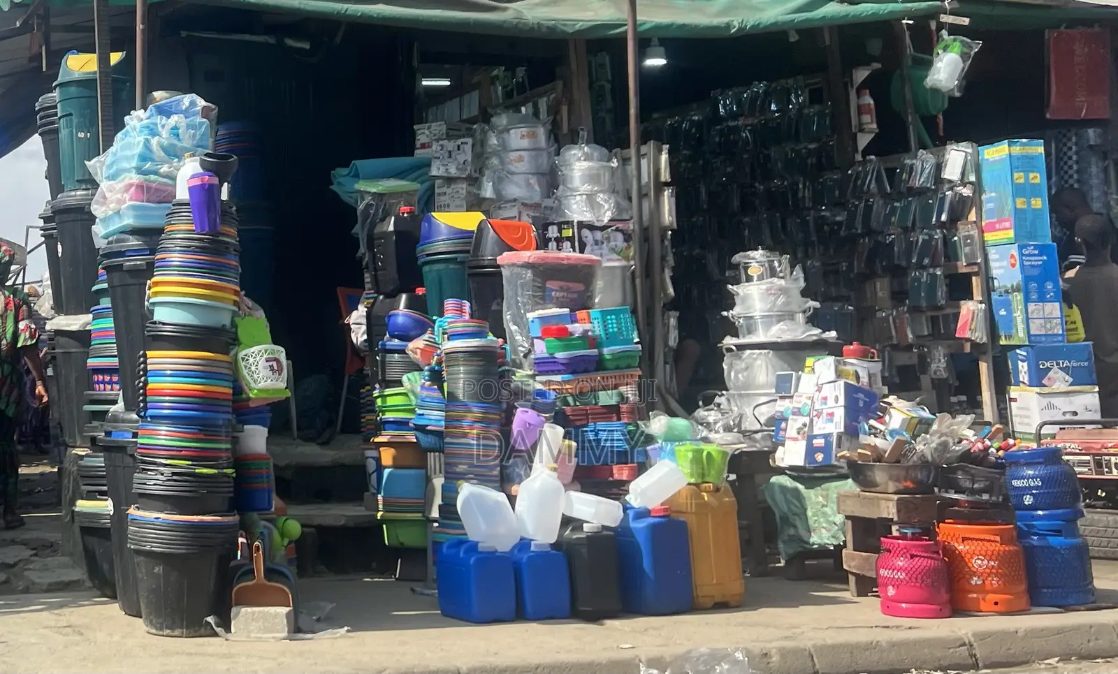 Water Plastics Storage in Defiance Sizes
