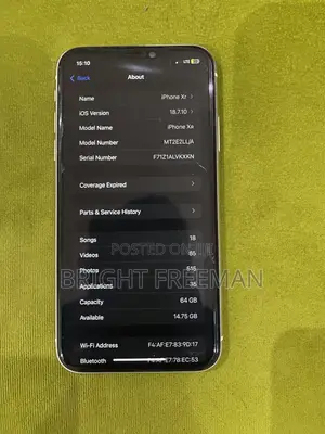 Apple iPhone XR 64 GB White