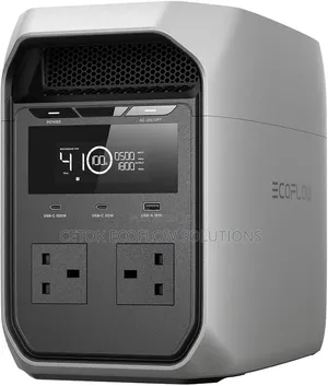 Ecoflow Delta 3 Power Station, 3,600watt (1,024wh) Solar Generator