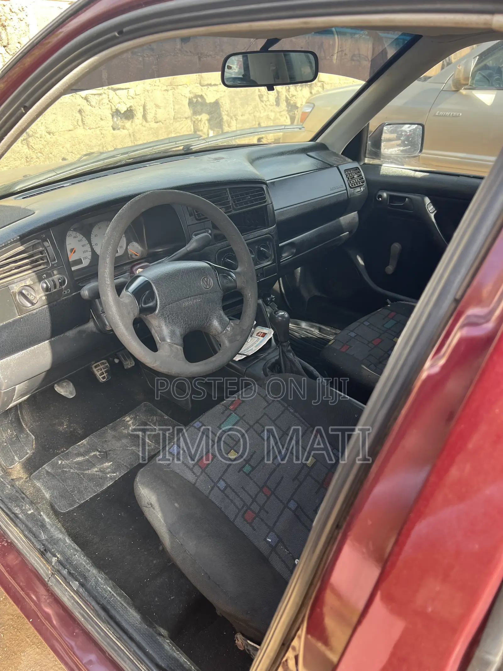 Volkswagen Golf 2003 Maroon