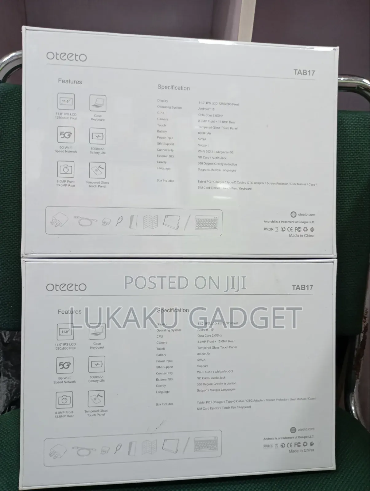 New Oteeto TAB 17 Stylus 512 GB