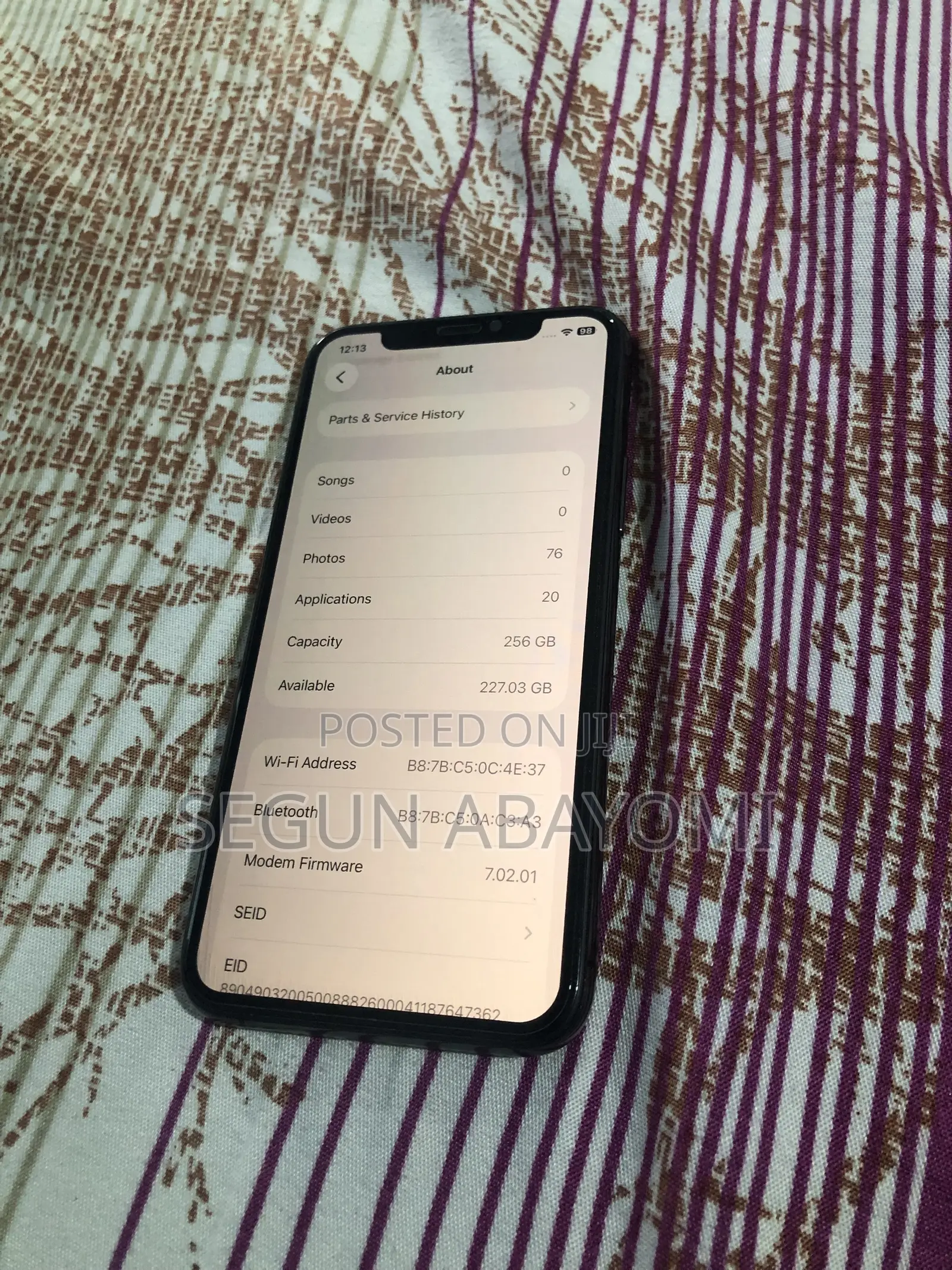 Apple iPhone 11 Pro 256 GB Black