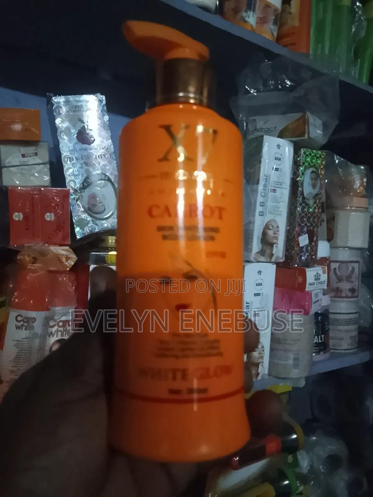 X7 Carrot Skin Whitening Body Lotion