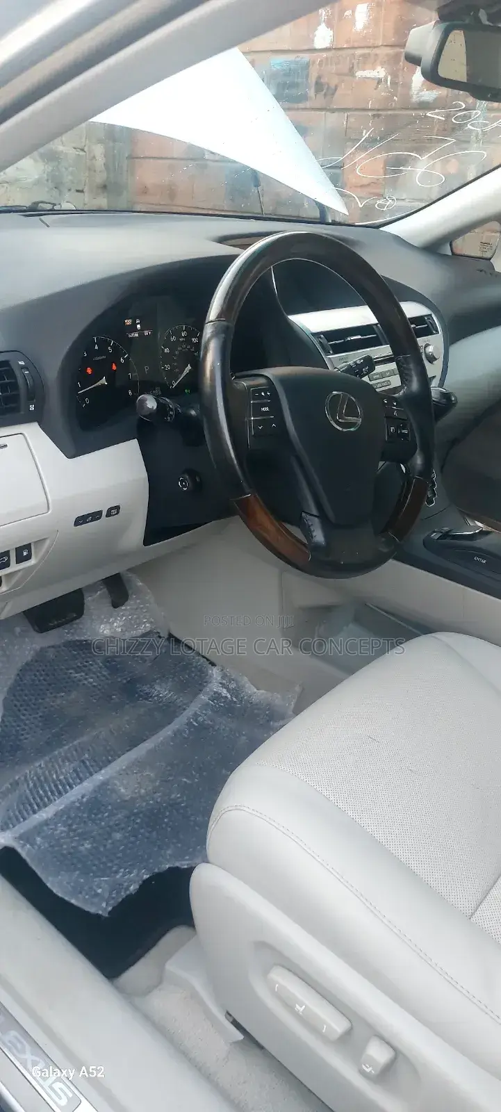 Lexus RX 350 2011 Silver