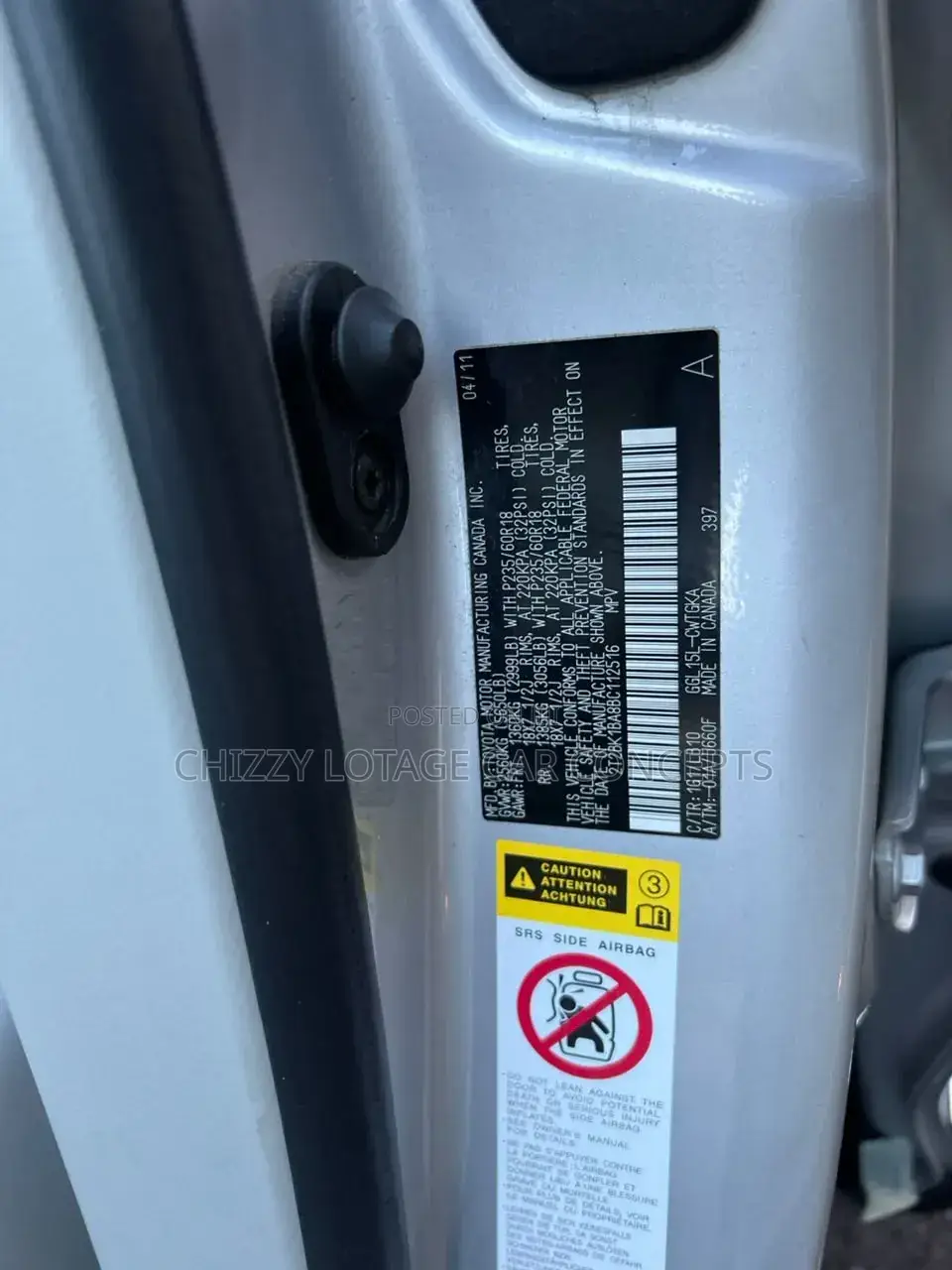 Lexus RX 350 2011 Silver