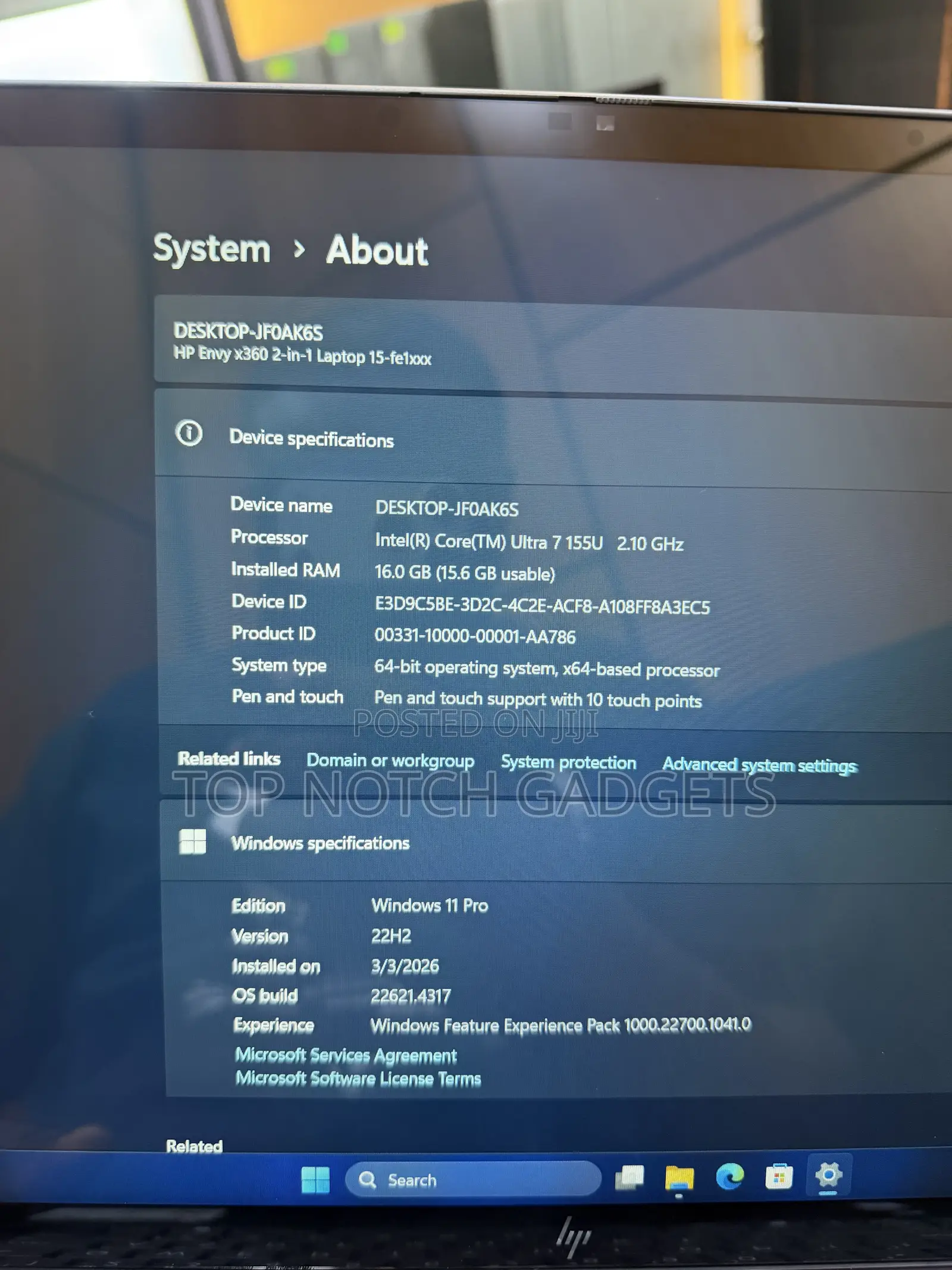 Laptop HP Victus 16 16GB Intel Core Ultra 7 SSD 512GB