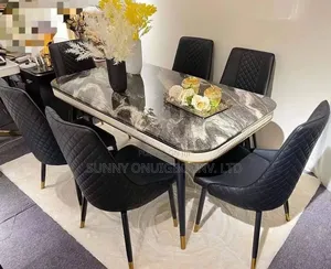 Luxury Marble Dinning Table and 6 Chairs in Abeokuta