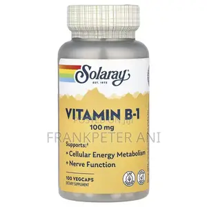 Solaray Vitamin B1 (100mg) - Bought Directly From iherb.com