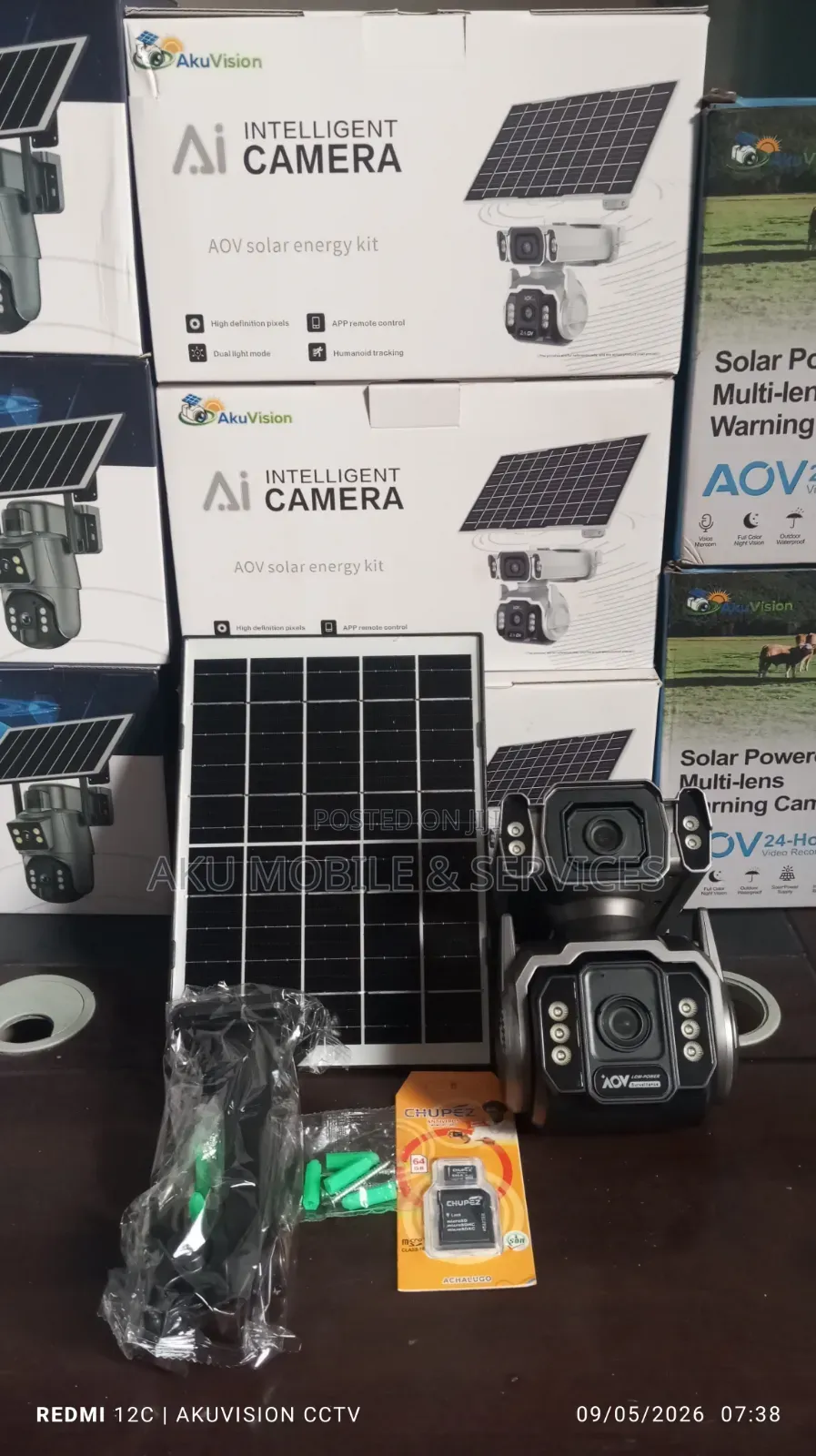 Smart 4G Solar PTZ CCTV Camera