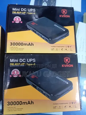 30000 Mini DC Ups Power Bank for Router