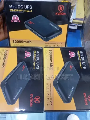 30000 Mini DC Ups Power Bank for Router