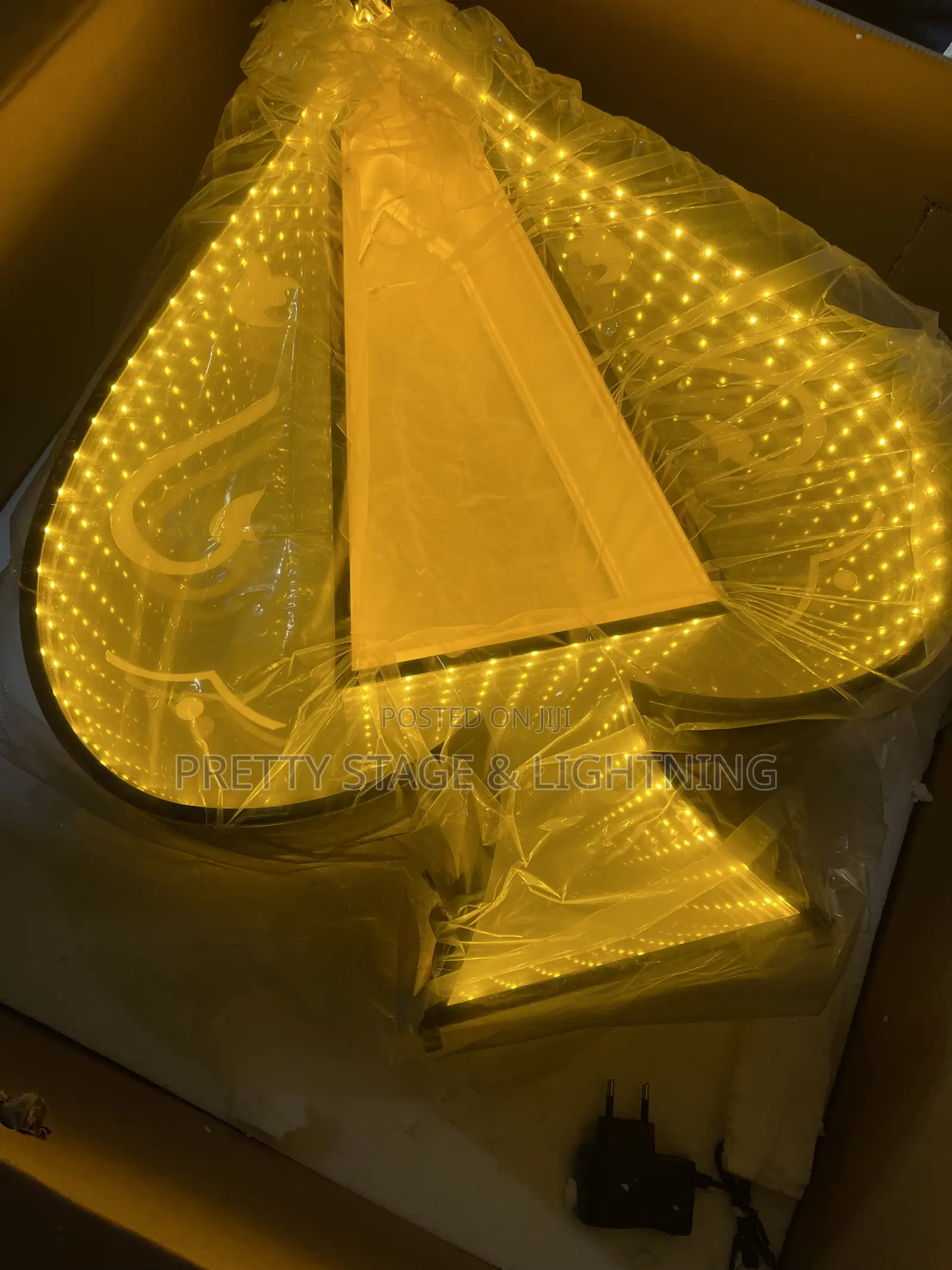 Led Champagne Bottle Presenter