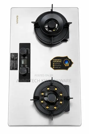 High Quality Saida Stainless Steel 2 -Burner Gas