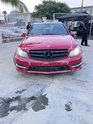 Mercedes-Benz C350 C 350 4MATIC AWD 2013 Red