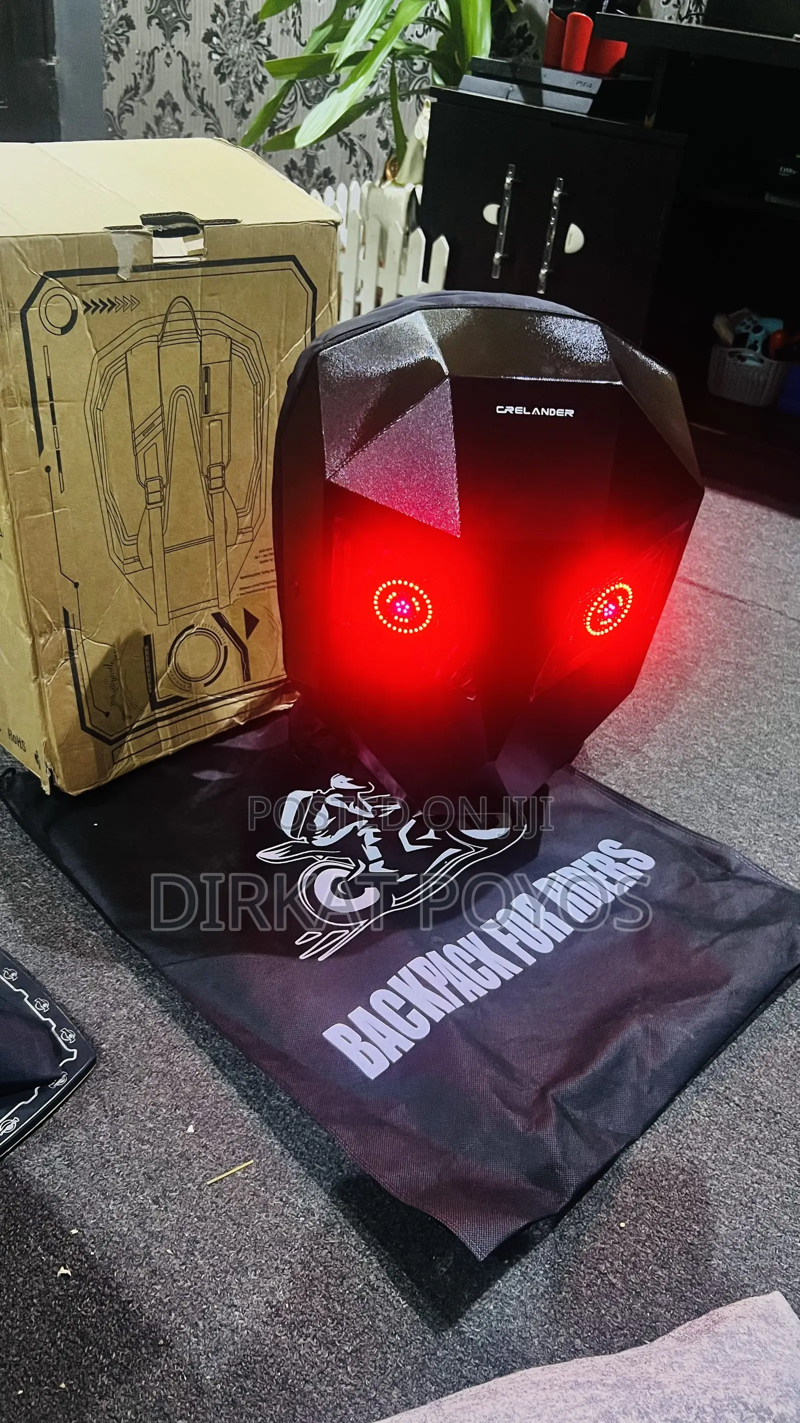 Crelander LED Back Pack