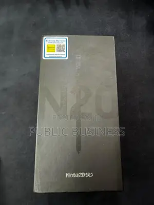 New Samsung Galaxy Note 20 5G 128 GB Black