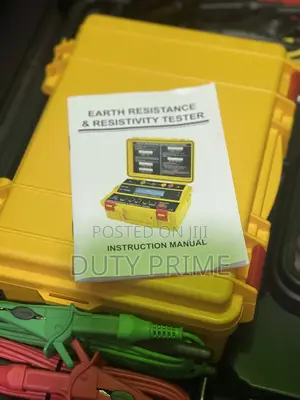 Digital Earth Resistance Resistivity Tester Microprocessor Controlled
