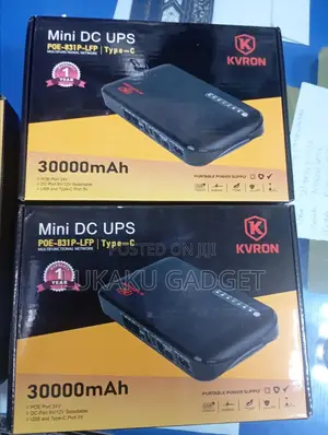 30000 Mini DC Ups Power Bank for Router