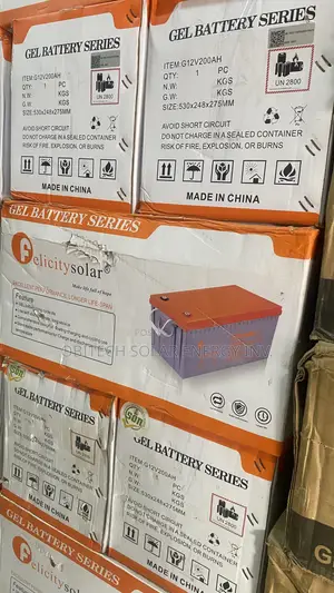 200AH 12V Felicity Gel Battery