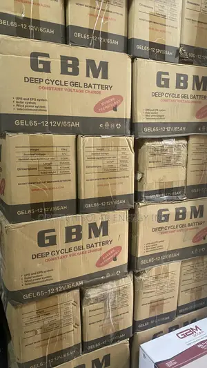 65AH 12V GBM Deep Cycle Battery