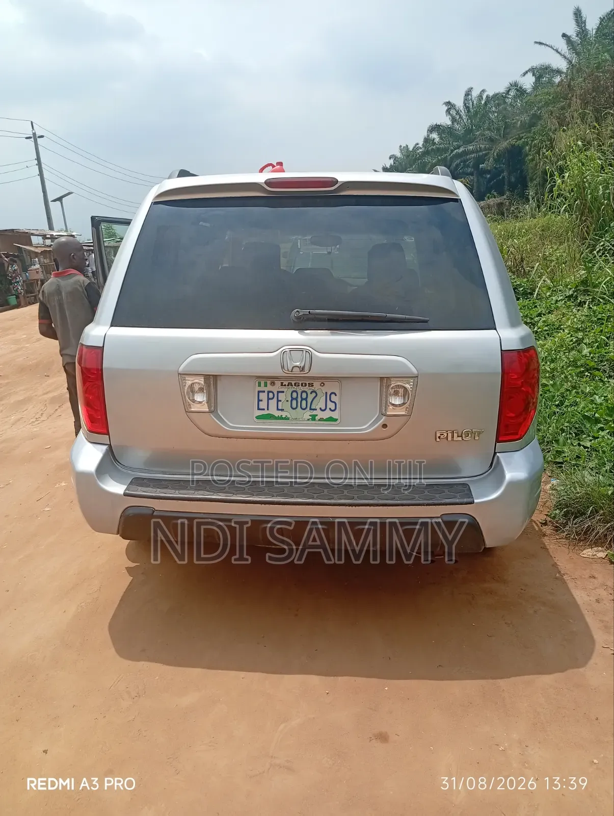 Honda Pilot 2004 Silver