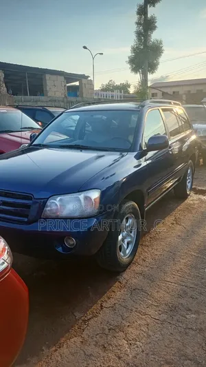 Toyota Highlander 2005 Blue
