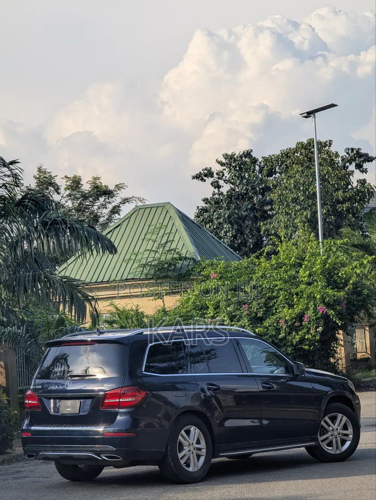 Mercedes-Benz GLS-Class GLS450 4MATIC 2018 Blue