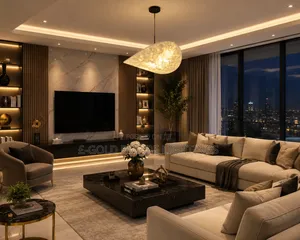 Luxury Modern Pendant Light | Elegant Living Room Ceiling Light