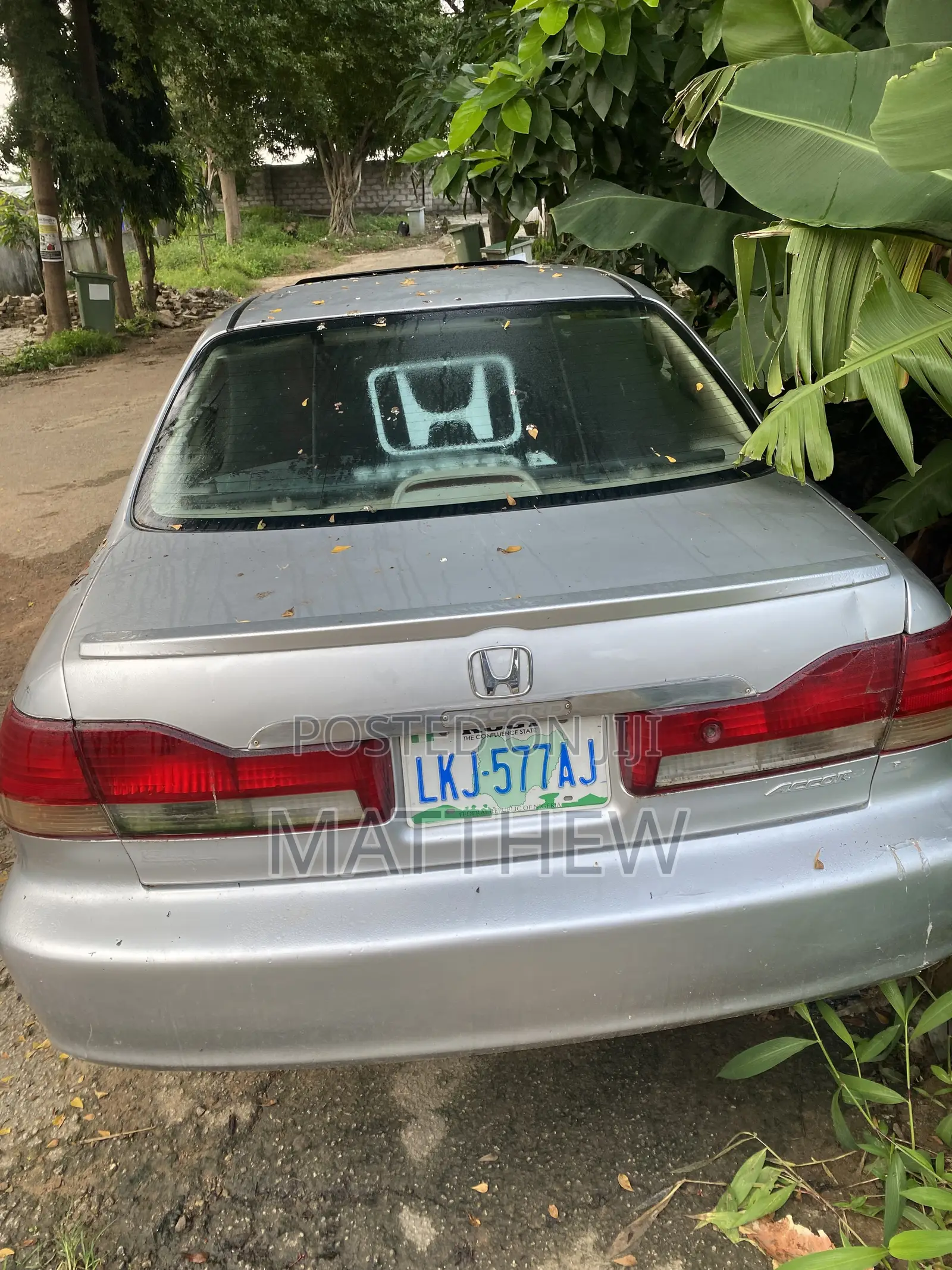 Honda Accord Coupe 2000 Silver