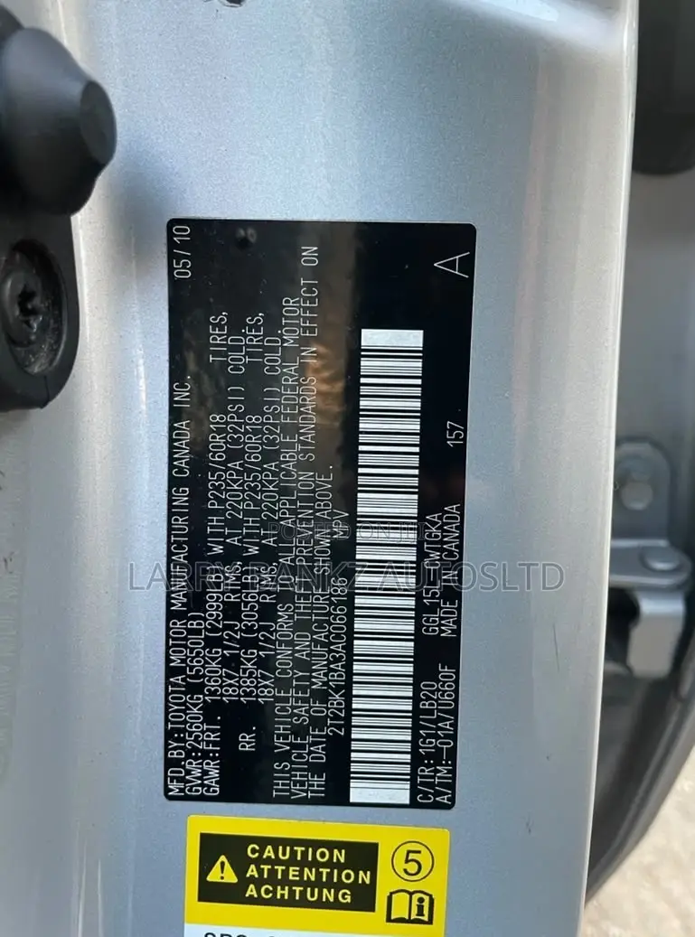 Lexus RX 350 2010 Silver