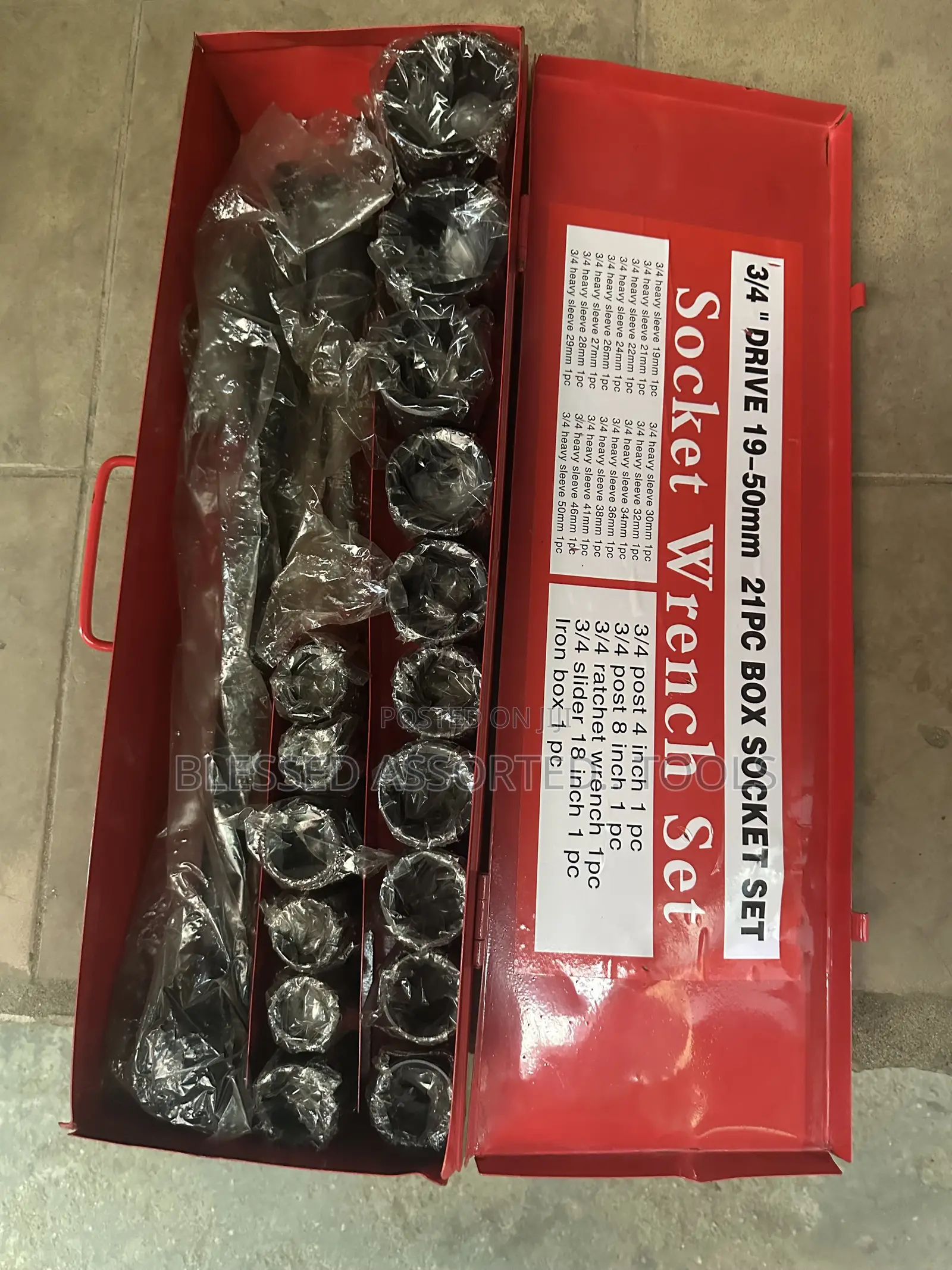 Heavy Duty Impact Socket 3/4 Drive