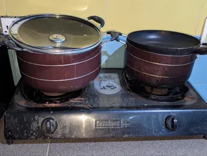 Double Gas Cooker With 12.5KG Cylinder
