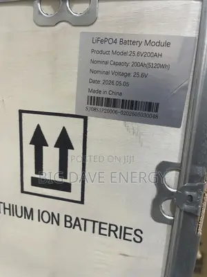 5kw 5120wh 25.6v Lithium Ion Batteries