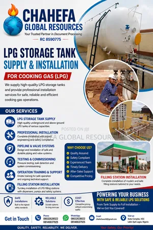 Cooking Gas (LPG Storage Tank)