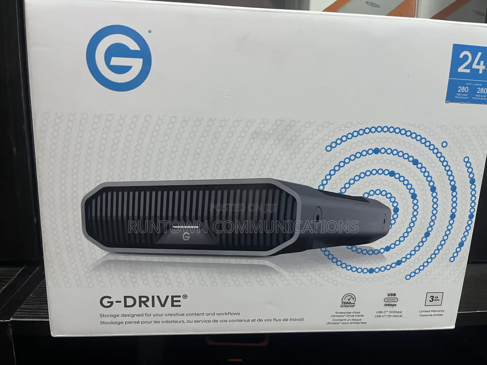 G-Drive 24tb G-Drive Enterprise-Class USB 3.2 Gen 2 Ehd