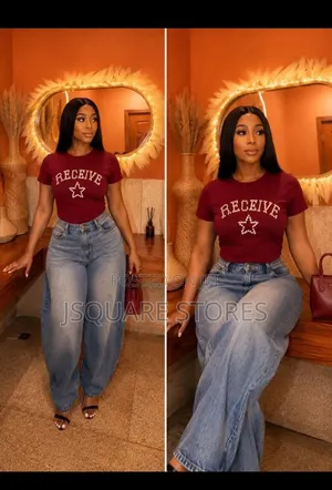 Back Band Free Barrel Jeans Trousers Size: 10 12 14 16 Quality