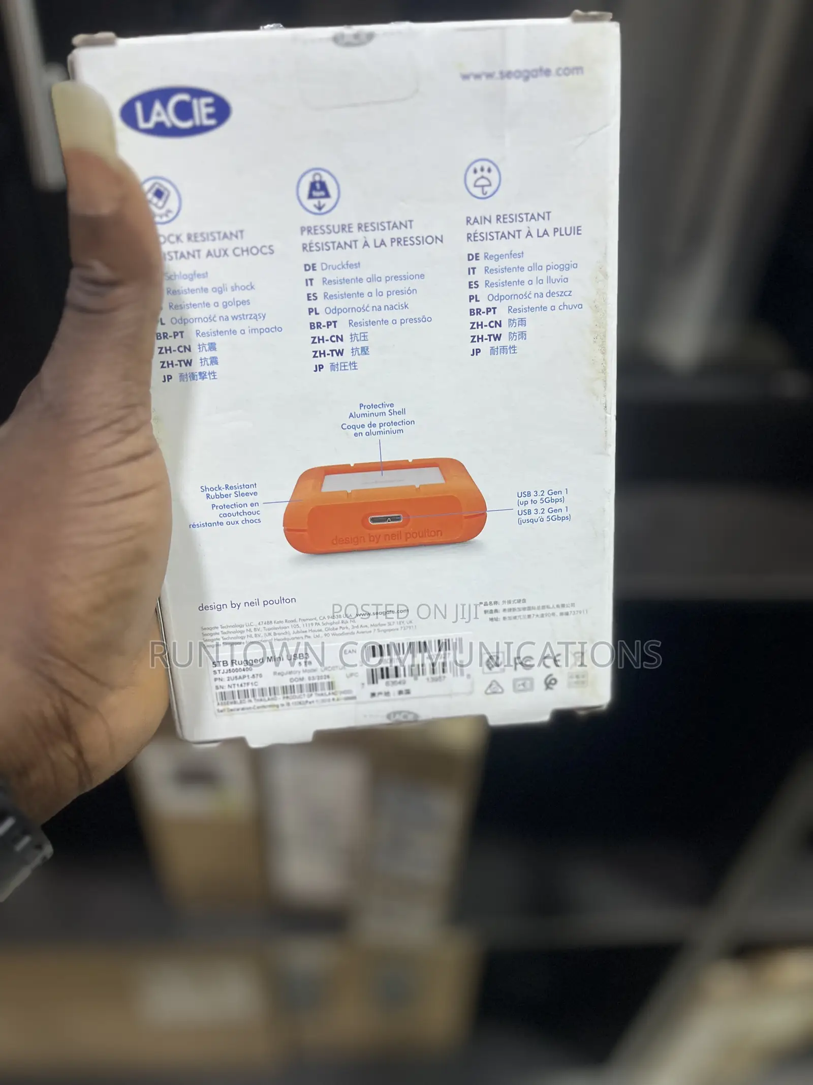 LaCie 2.5" Rugged Mini 5TB