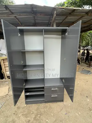 Wardrobe With Drawers and Shoe Racks by Morderncity Furniture