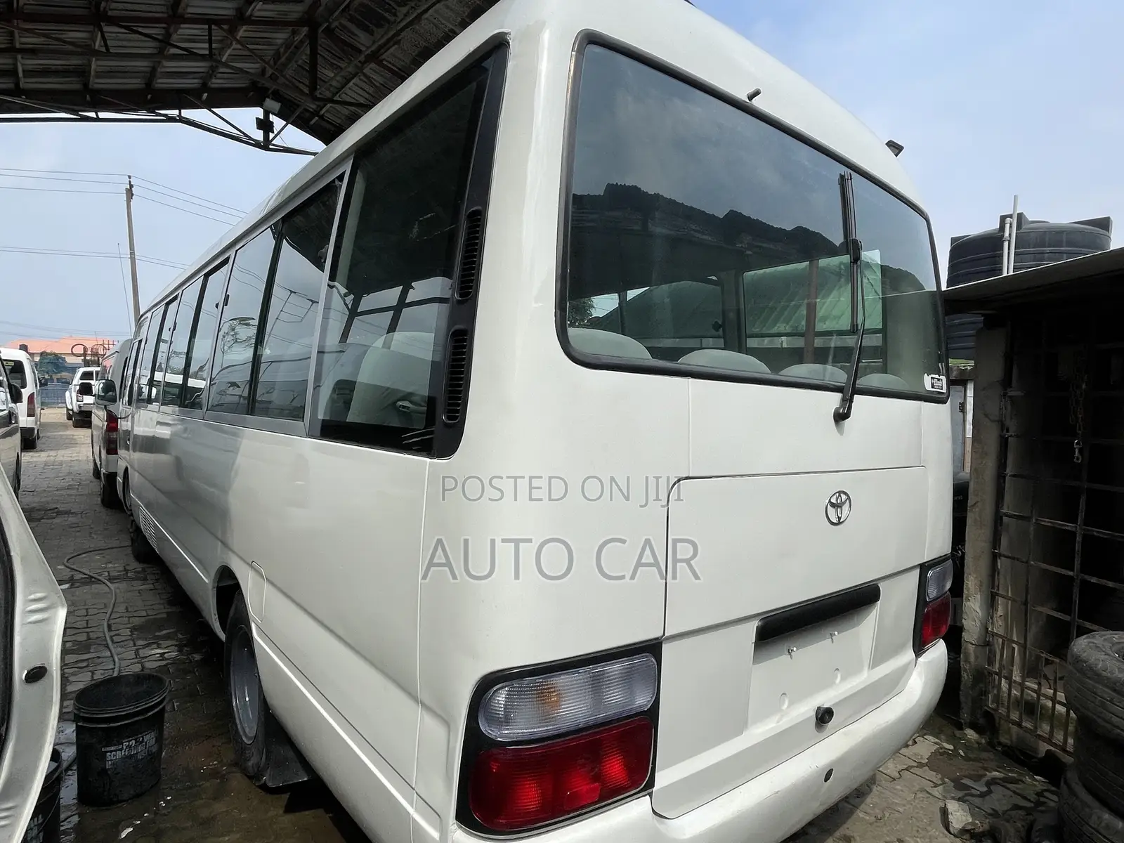 Toyota Coaster 2011 White