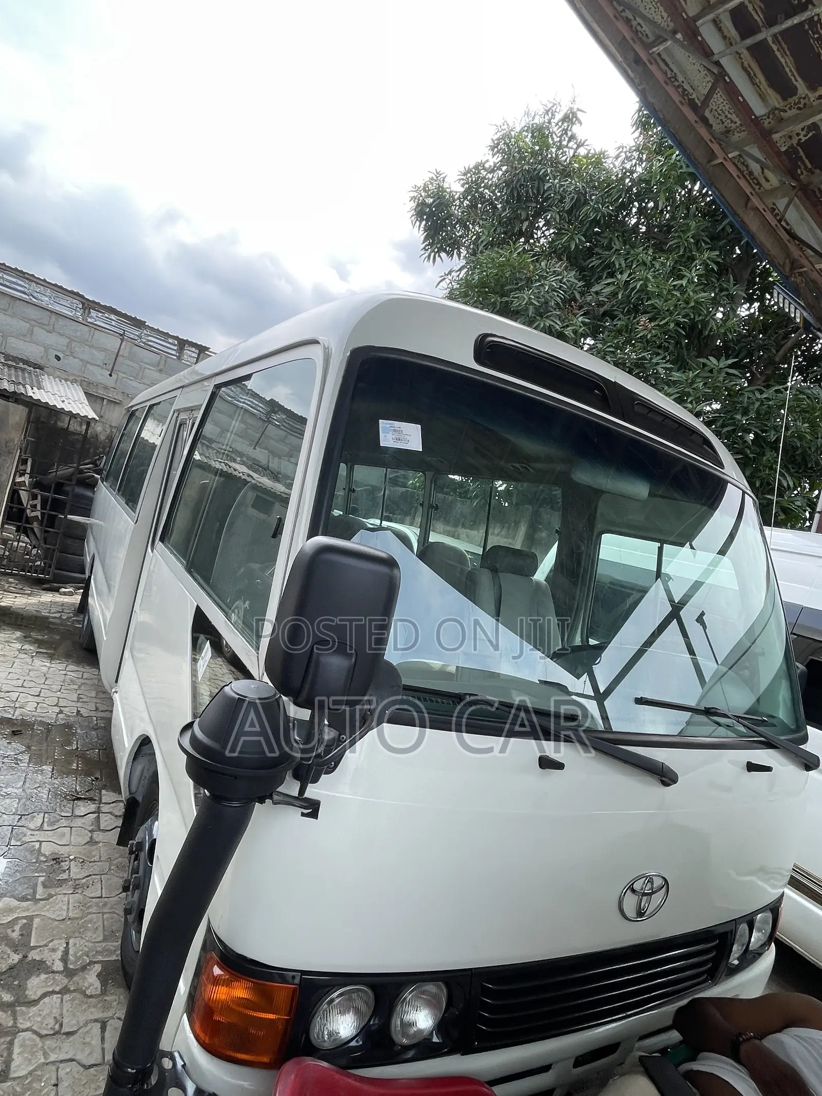Toyota Coaster 2011 White