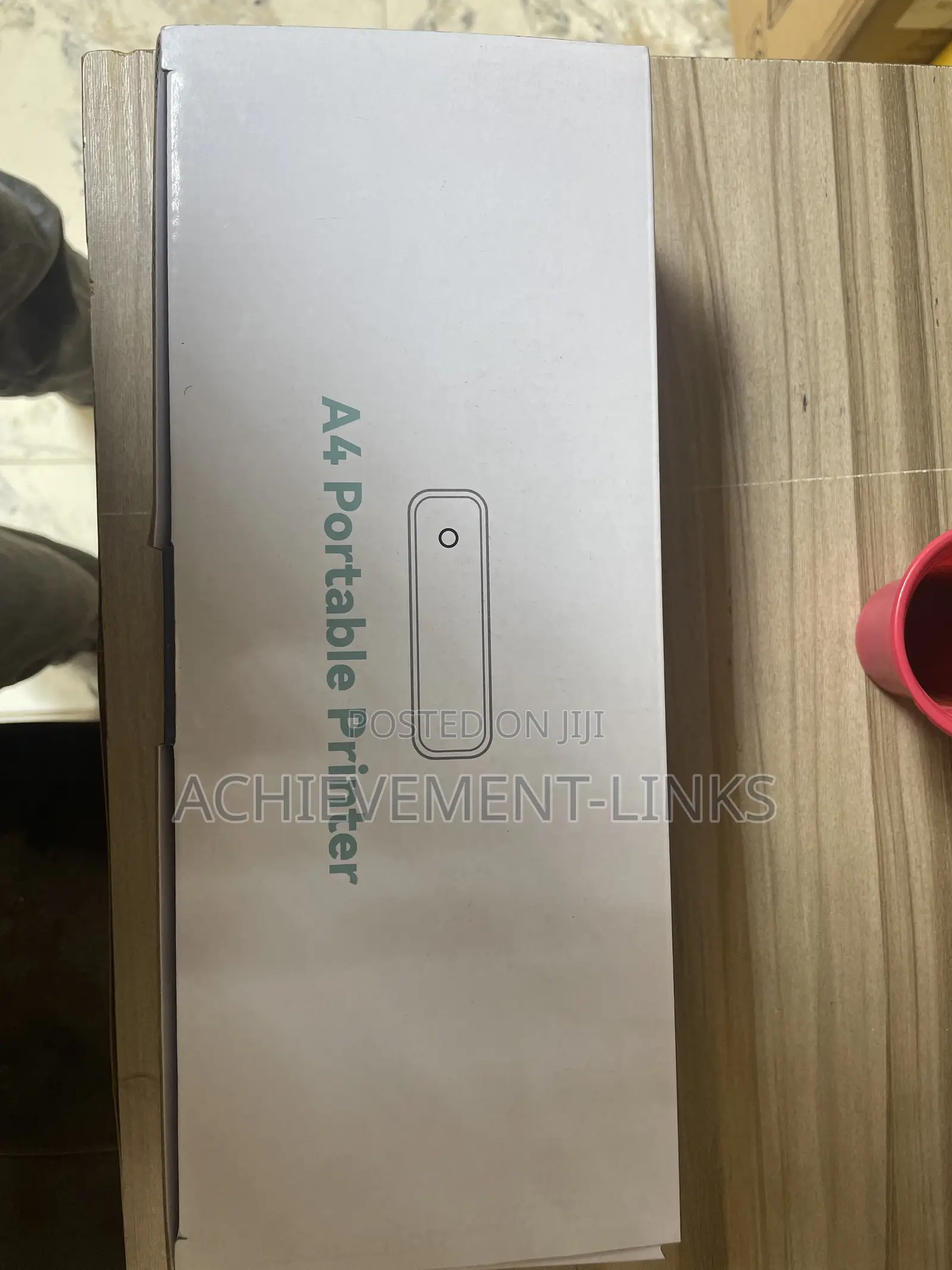 A4 Portable Wireless Rechargeable Office Printer
